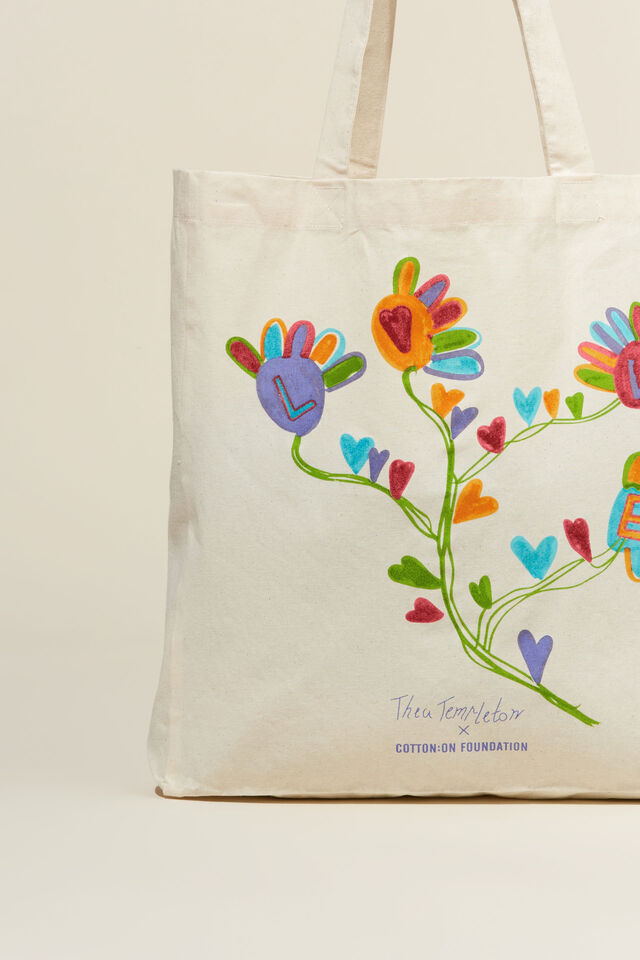 Kids For Kids Foundation Tote Bag, THEA TEMPLETON