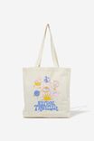 Foundation Typo Recycled Tote Bag, ASTRAL TRAVELLER - alternate image 1