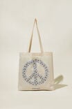 Foundation Kids Recycled Tote Bag, DAISY PEACE - alternate image 2