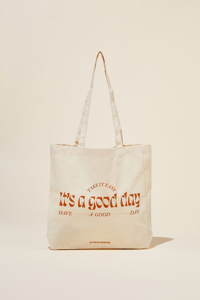 Cotton on Foundation Adults Organic Tote Bag