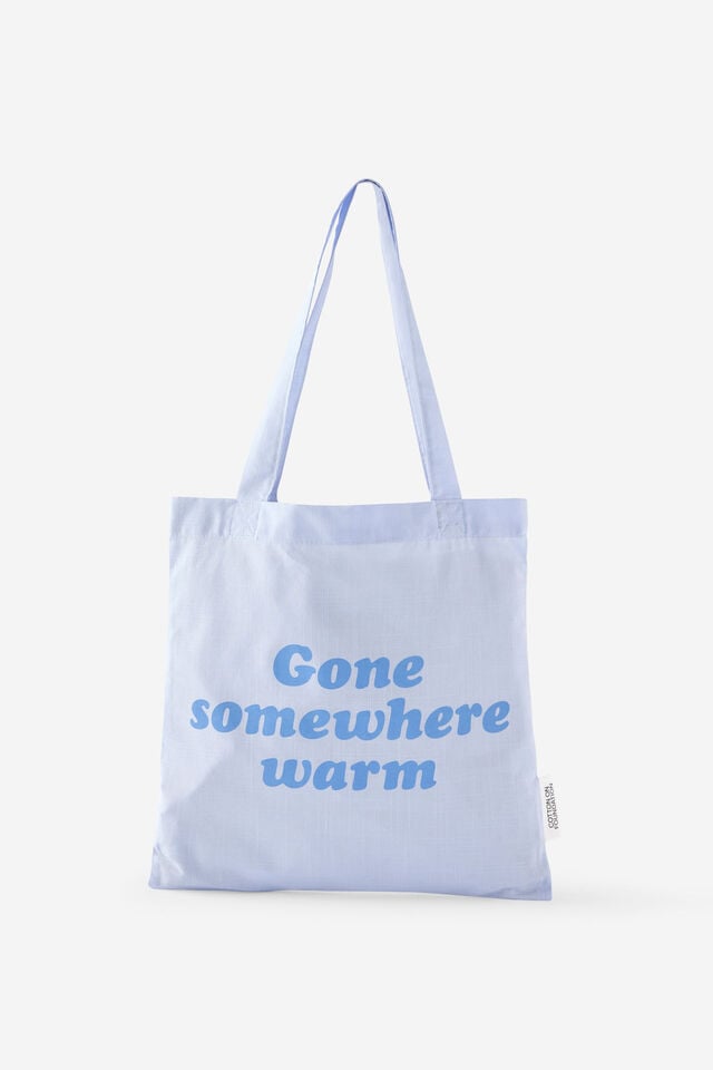 Foundation Body Mini Tote, SOMEWHERE WARM / VIOLET BLUE