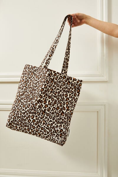 Foundation Adults Tote Bag, LEOPARD