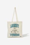 Foundation Kids Recycled Tote Bag, LOONEY TUNES BLUE - alternate image 1