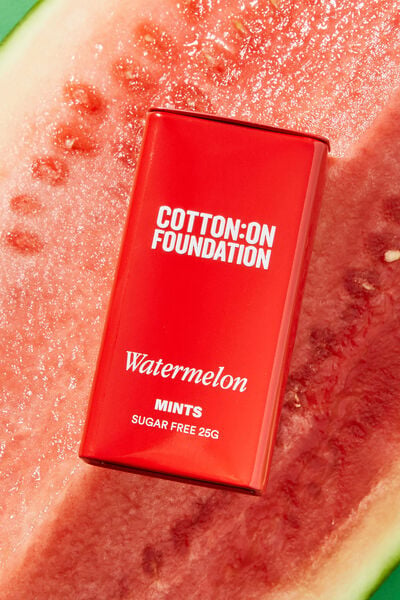 Foundation Mints, WATERMELON / SOFT RED