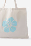 Supre Foundation Square Tote, HIBISCUS WATER BALLET - example image 2