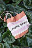 Foundation Adults Recycled Tote Bag, COF FALL GLOW STRIPE - alternate image 2