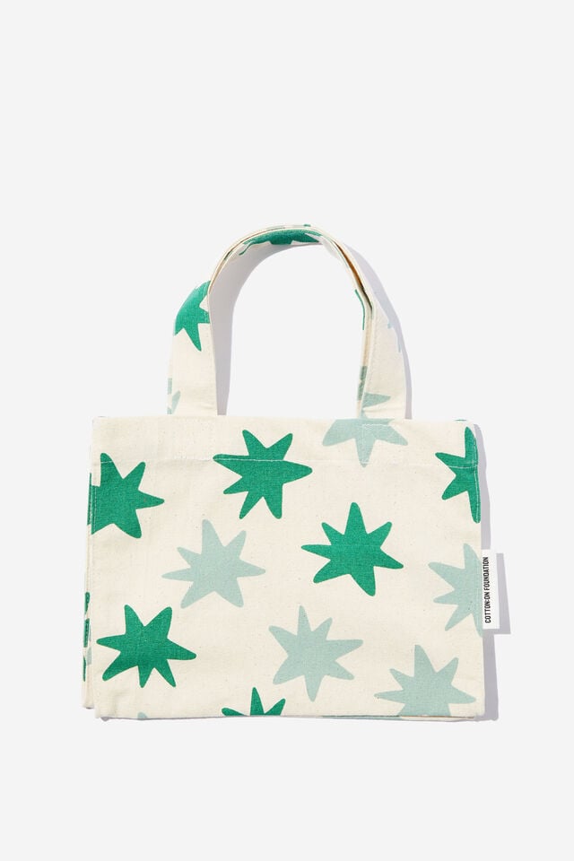 Foundation Kids Gift Bag Small, GREEN STARS