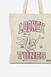 Foundation Kids Recycled Tote Bag, LOONEY TUNES PINK - alternate image 2