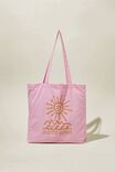 Foundation Adults Recycled Tote Bag, HAPPY HOUR / SWEET LILAC - alternate image 2