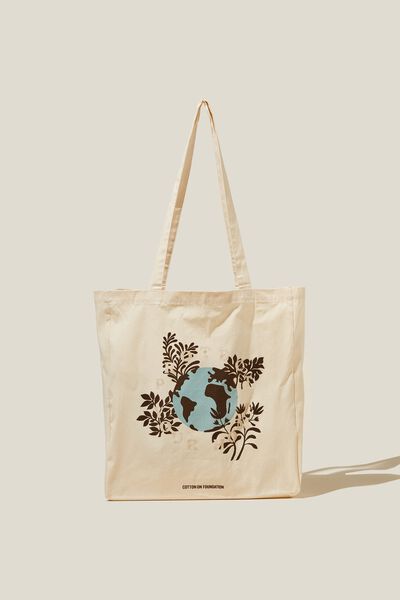 Foundation Adults Recycled Tote Bag, PROTECT YOUR HOME