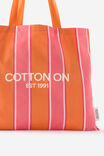Foundation Tote, BOLD STRIPE GOLDEN POPPY - example image 2