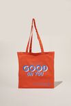 Foundation Adults Recycled Tote Bag, GOOD ON YOU RUBY RED - alternate image 2