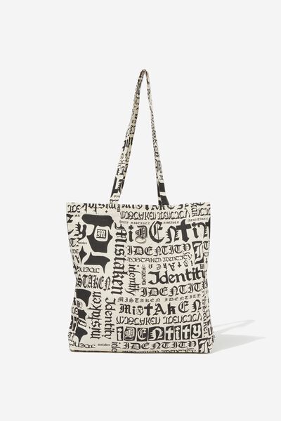 Foundation Factorie Recycled Tote Bag, GOTHIC ALPHA