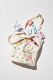 Foundation Adults Organic Tote Bag, BLOOMS - alternate image 1