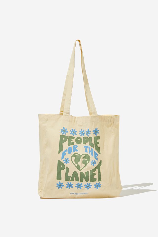 Foundation Kids Recycled Tote Bag, PEOPLE FOR THE PLANET