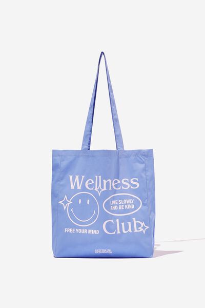 Foundation Body Organic Tote Bag, WELLNESS CLUB