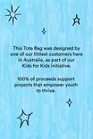 Kids For Kids Foundation Tote Bag, THEA TEMPLETON - alternate image 3