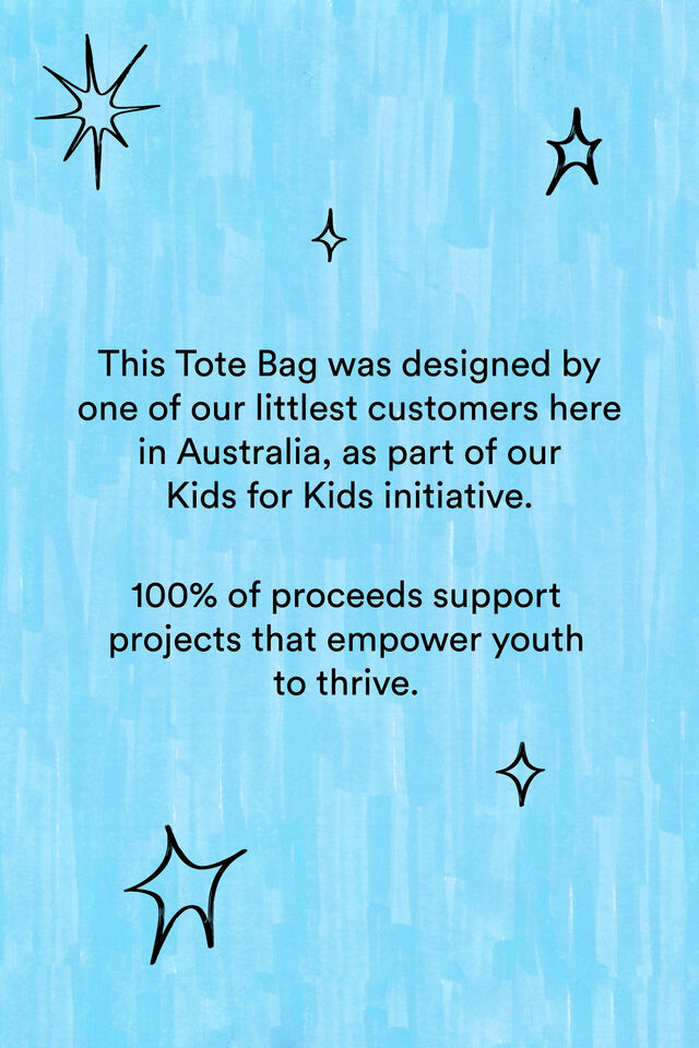 Kids For Kids Foundation Tote Bag, THEA TEMPLETON