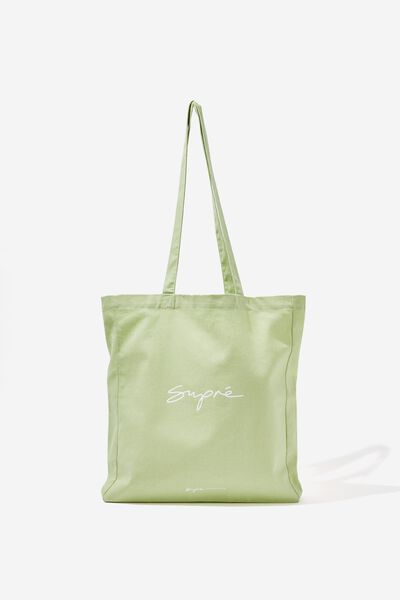 Supré Foundation Tote Bag, SUPRE UTILITY GREEN