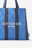 Foundation Tote, BOLD STRIPE NAVY SHADOW - example image 2