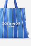Foundation Tote, BOLD STRIPE SILVER LAKE - example image 2