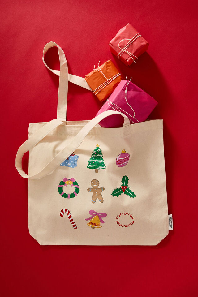 Foundation Adults Tote, COF CHRISTMAS