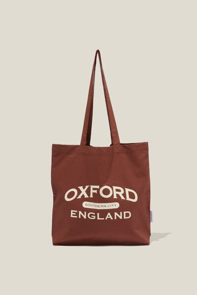 Foundation Factorie Tote Bag, OXFORD/BROWN