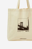 Foundation Factorie Recycled Tote Bag, MANHATTAN BRIDGE - alternate image 2