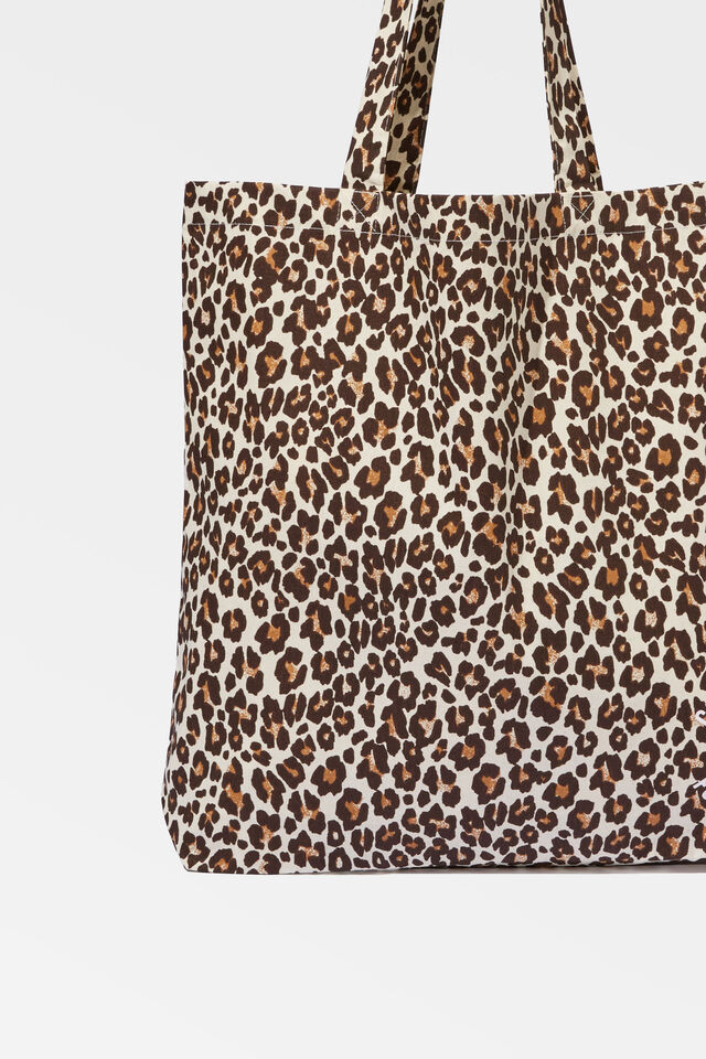 Foundation Adults Tote Bag, LEOPARD