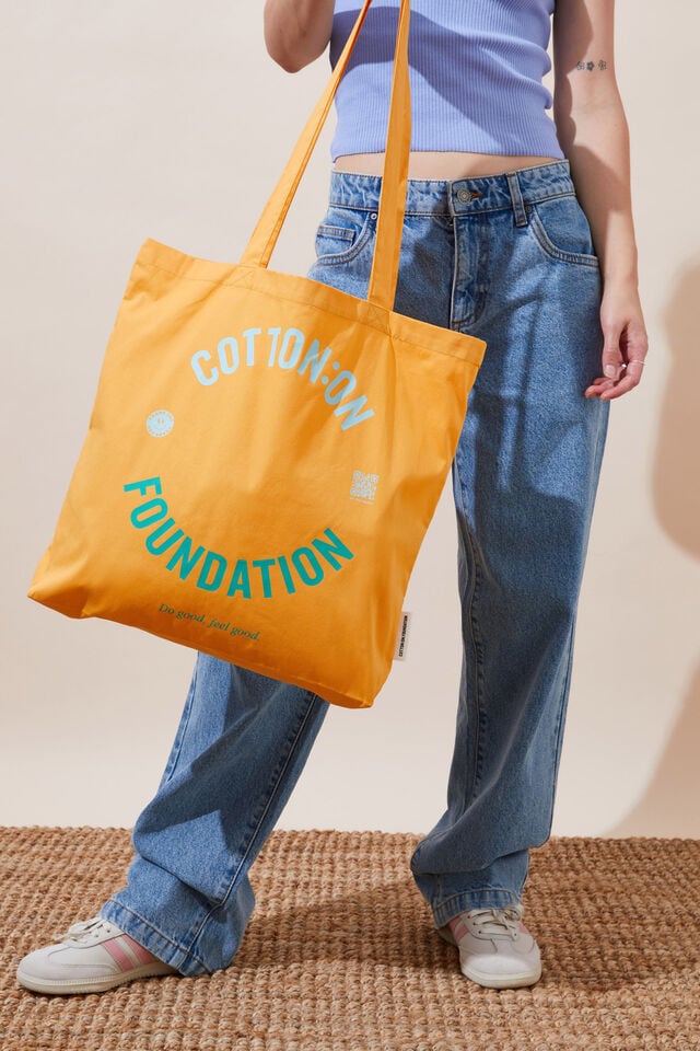 Foundation Adults Tote Bag, COF LOGO/GOLD