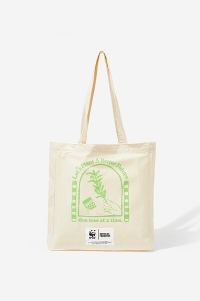 Foundation Kids Recycled Tote Bag, WWF BETTER FUTURE