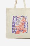 Foundation Typo Recycled Tote Bag, DIG IN DELI - alternate image 2
