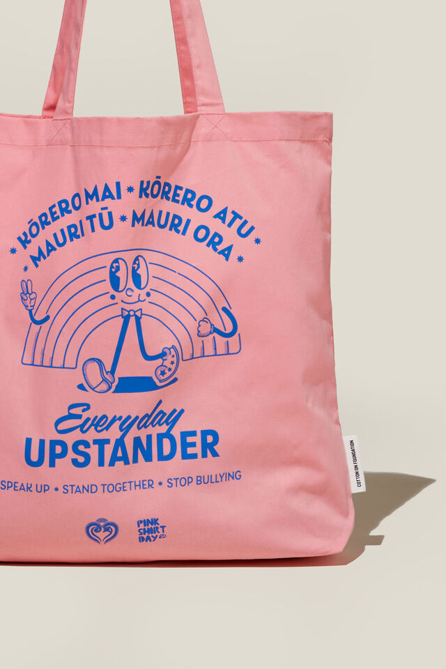 Pink Shirt Day Tote Bag, PINK 2024