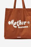 Foundation Adults Organic Tote Bag, MOTHER NATURE - alternate image 2