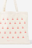 Supré Square Foundation Tote Bag, CHERRIES - alternate image 2