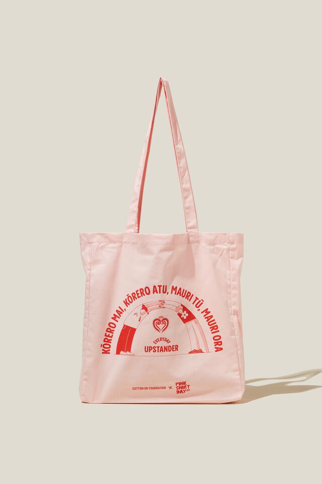 Foundation Adults Recycled Tote Bag, PINK SHIRT DAY