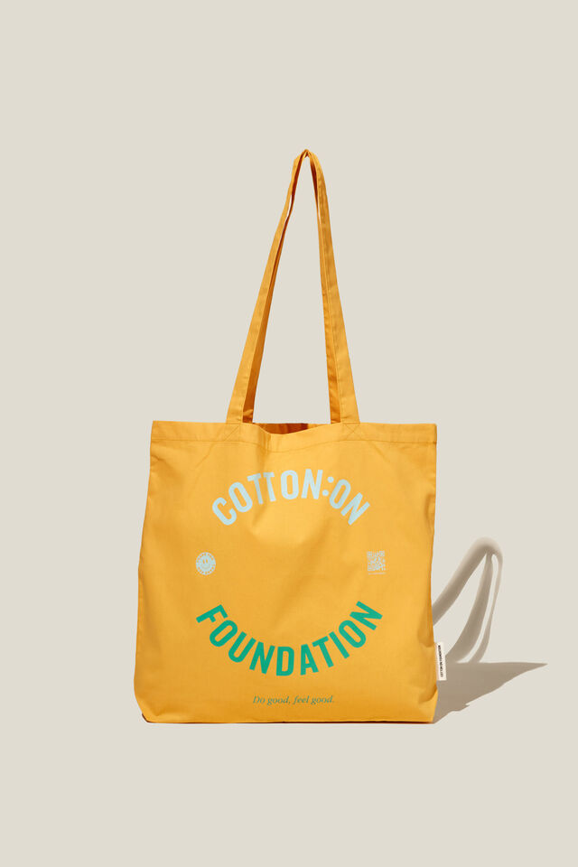 Foundation Adults Tote Bag, COF LOGO/GOLD
