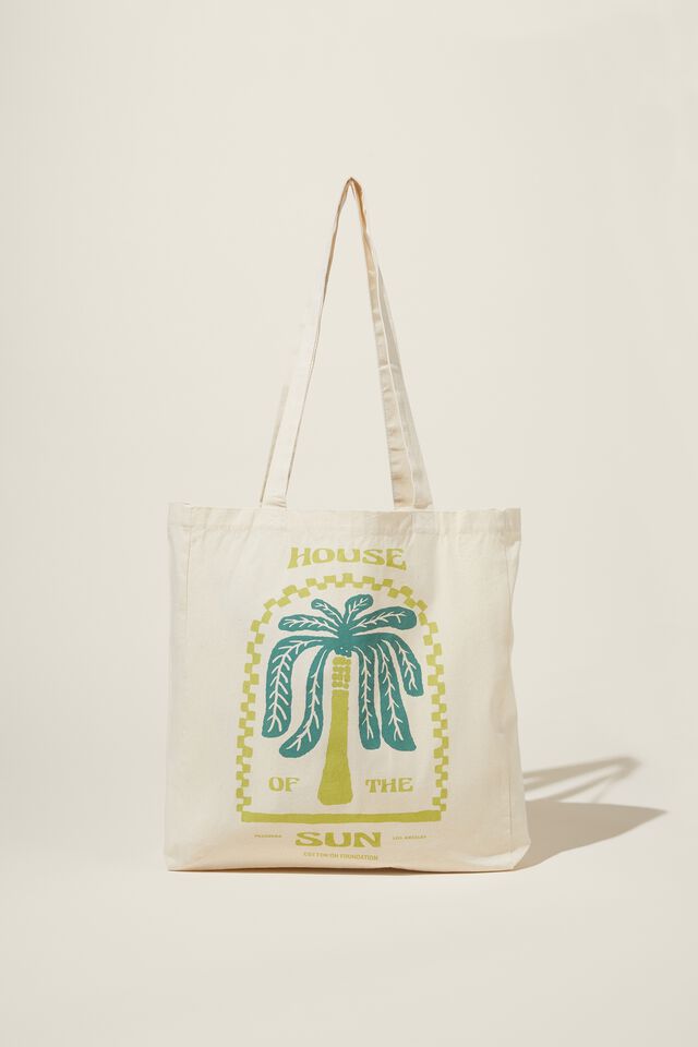 Foundation Adults Organic Tote Bag, HOUSE OF THE SUN