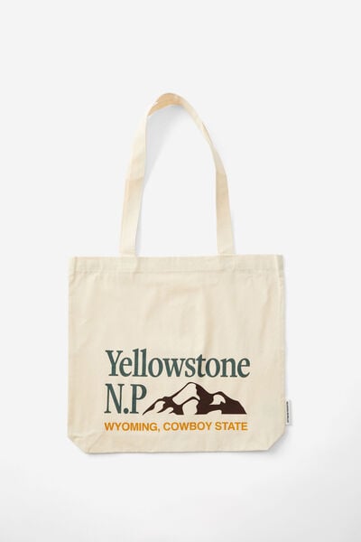 Foundation Factorie Tote Bag, YELLOWSTONE