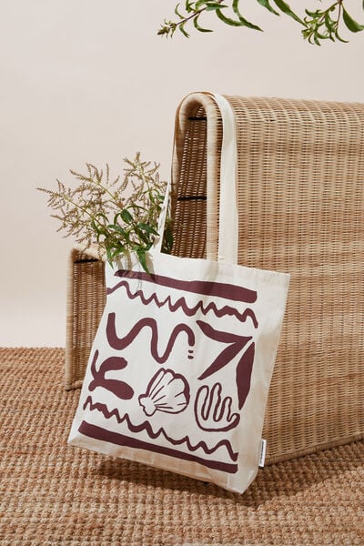 Foundation Adults Tote Bag, SEASIDE