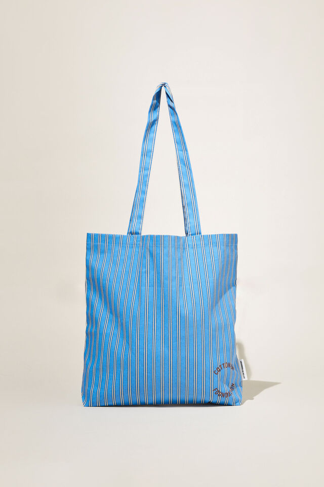 Foundation Adults Tote Bag, PEGGY STRIPE