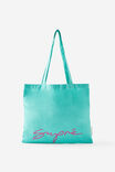 Supre Foundation Square Tote, SUPRE / JELLY MINT - example image 1
