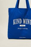 Foundation Adults Recycled Tote Bag, KIND MIND/ELECTRIC BLUE - alternate image 3
