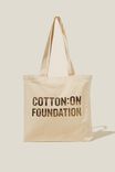 Foundation Adults Recycled Tote Bag, CAMO COF - alternate image 1