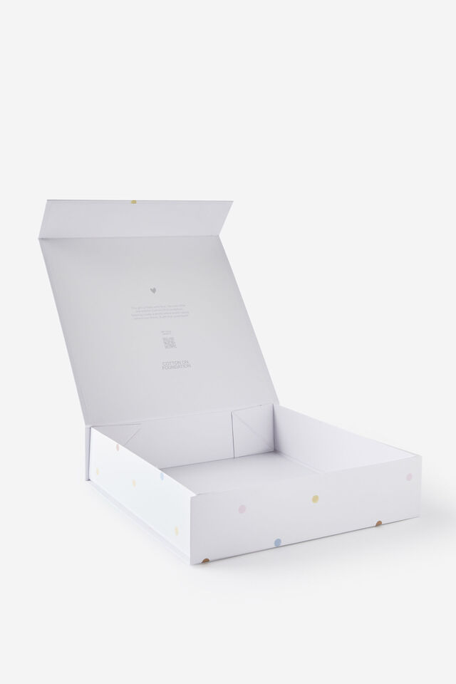 Cotton On Foundation Gift Box, SPECKLE