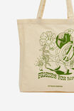 Foundation Typo Organic Tote Bag, FRIENDS FOR LIFE - alternate image 2