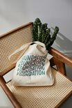 Foundation Adults Recycled Tote Bag, FOUNDATION WARPED - alternate image 2
