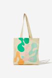 Foundation Typo Recycled Tote Bag, NO BAD DAYS - alternate image 1