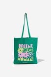 Foundation Typo Recycled Tote Bag, DECENT HUMAN - alternate image 1