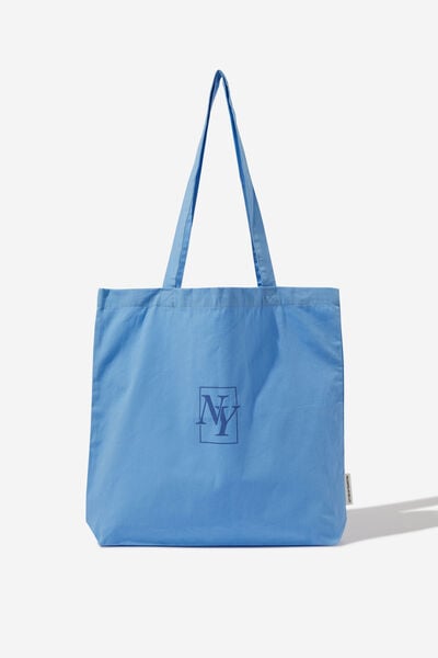 Foundation Factorie Tote Bag, NEW YORK / BLUE